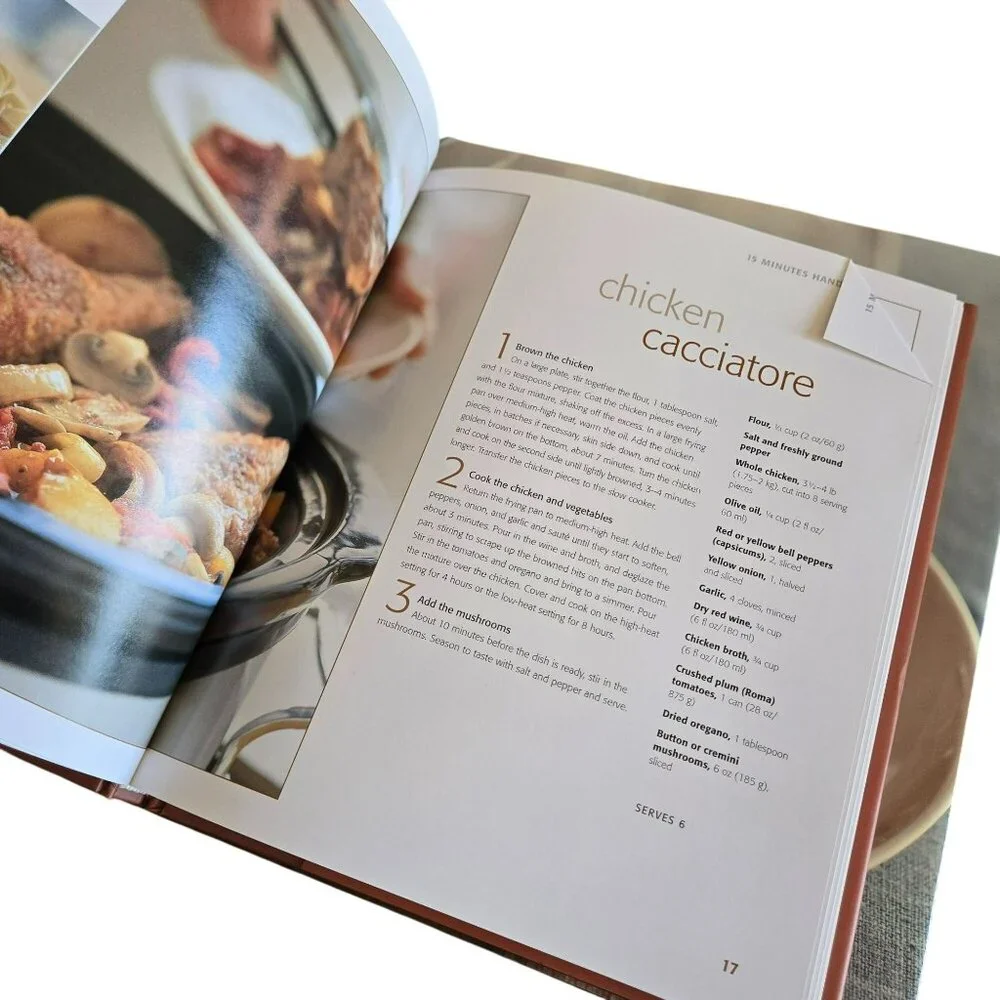 Set (2) Williams Sonoma Slow Cooker Cookbooks Brigit Binns Simple Easy Recipes